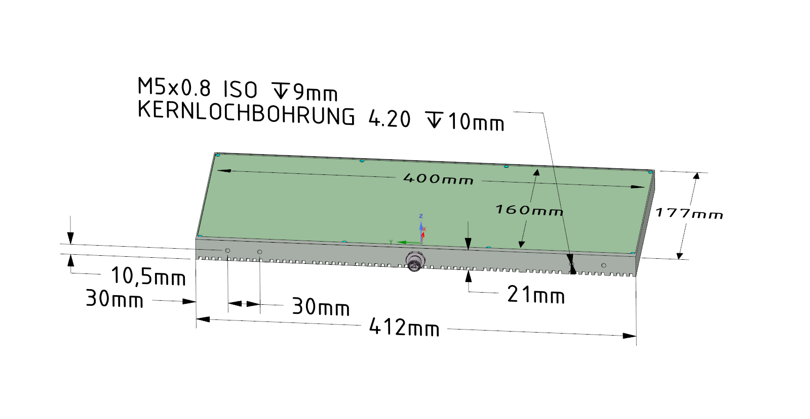 HLS226 Maßzeichnung